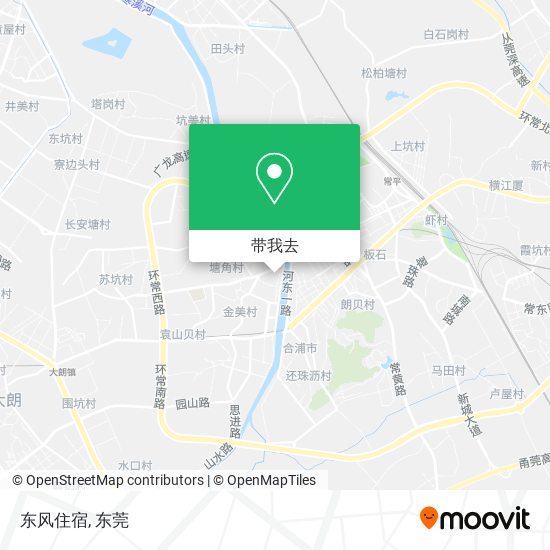 东风住宿地图