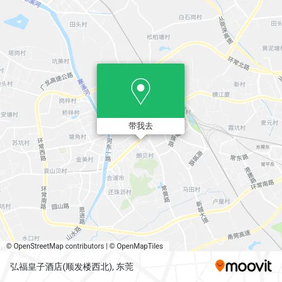 弘福皇子酒店(顺发楼西北)地图