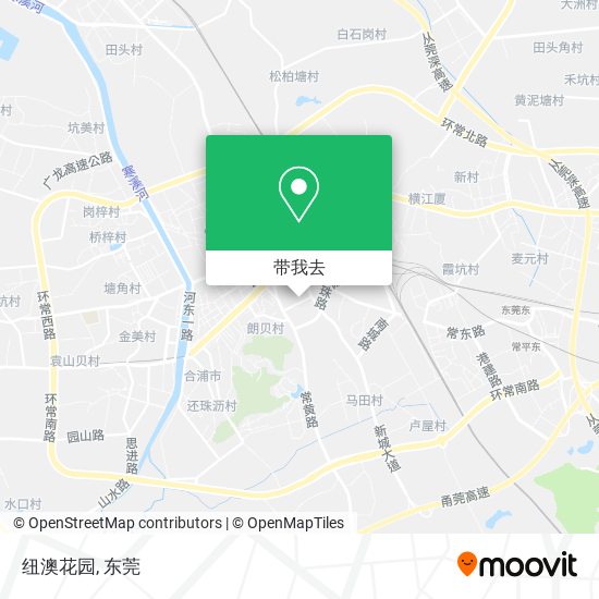 纽澳花园地图