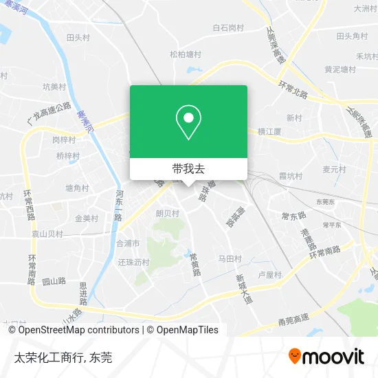 太荣化工商行地图