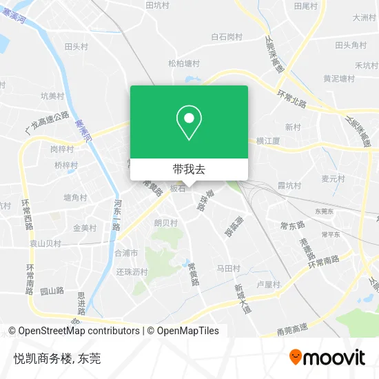 悦凯商务楼地图