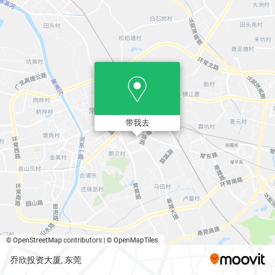 乔欣投资大厦地图