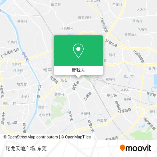 翔龙天地广场地图