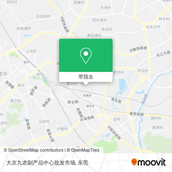大京九农副产品中心批发市场地图