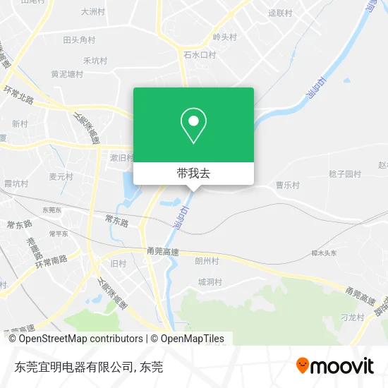 东莞宜明电器有限公司地图