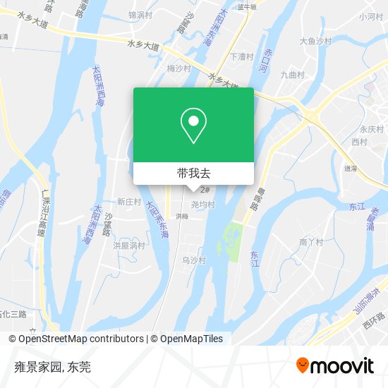 雍景家园地图