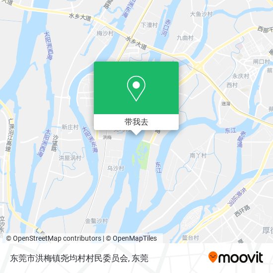 东莞市洪梅镇尧均村村民委员会地图