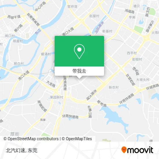 北汽幻速地图