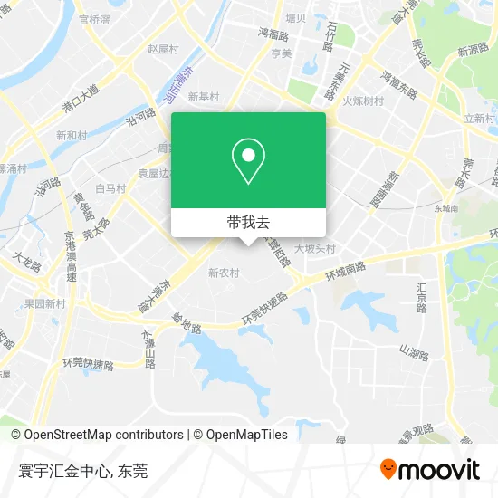 寰宇汇金中心地图