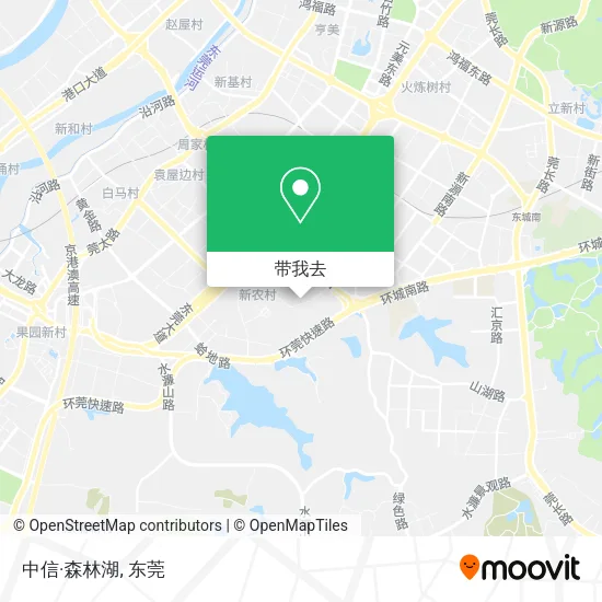 中信·森林湖地图