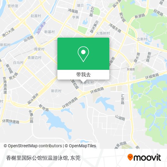 香榭里国际公馆恒温游泳馆地图