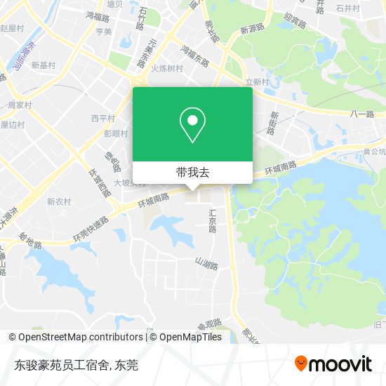 东骏豪苑员工宿舍地图