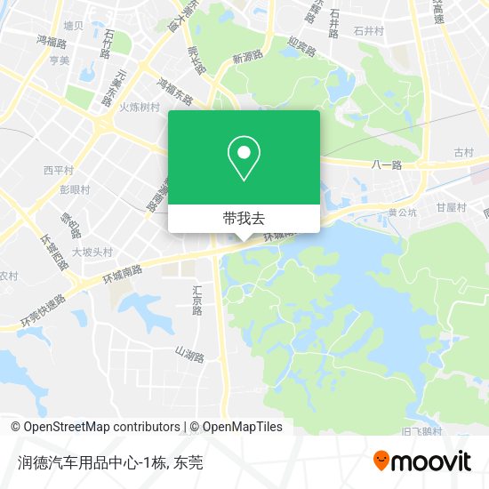 润德汽车用品中心-1栋地图