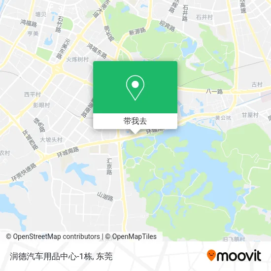 润德汽车用品中心-1栋地图