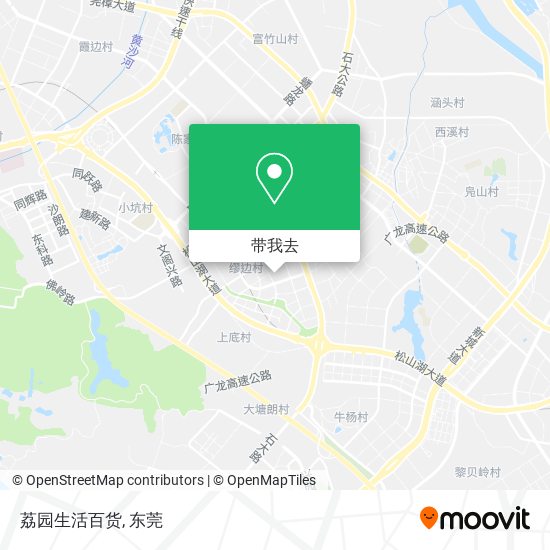 荔园生活百货地图
