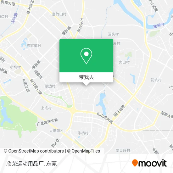 欣荣运动用品厂地图
