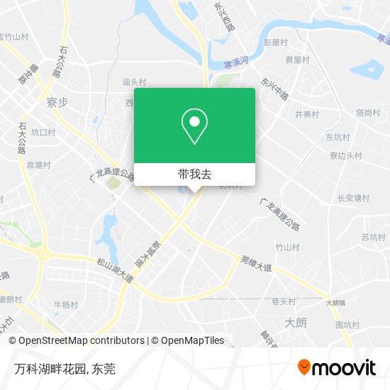 万科湖畔花园地图