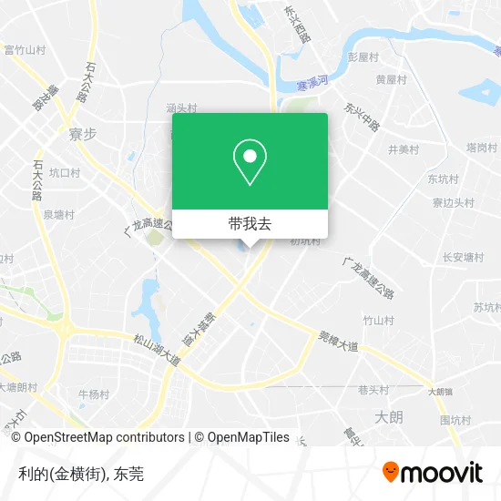 利的(金横街)地图