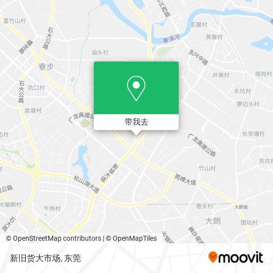 新旧货大市场地图