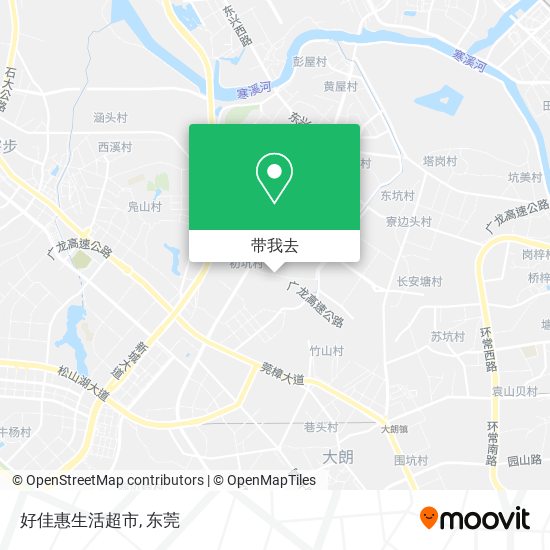 好佳惠生活超市地图