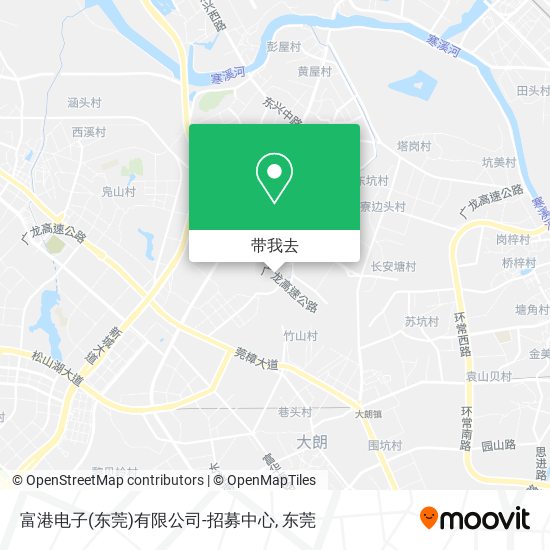 富港电子(东莞)有限公司-招募中心地图