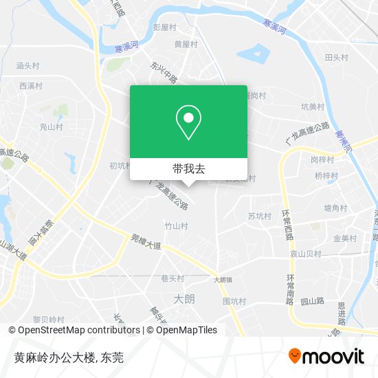 黄麻岭办公大楼地图