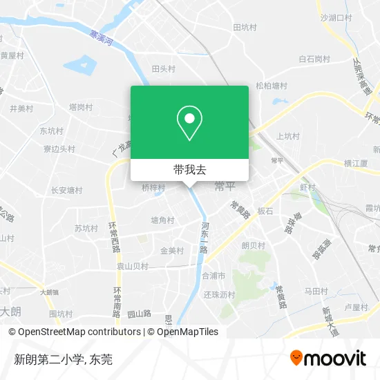 新朗第二小学地图