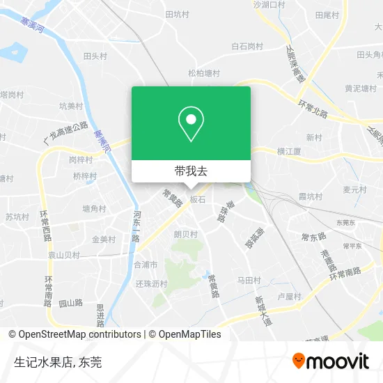 生记水果店地图