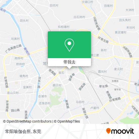 常阳瑜伽会所地图