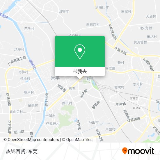 杰锦百货地图