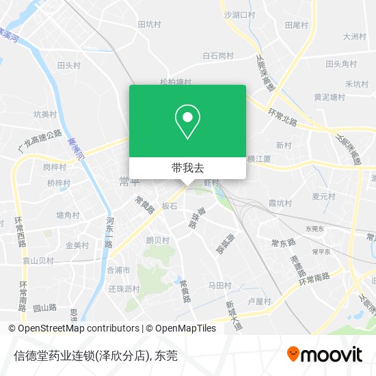 信德堂药业连锁(泽欣分店)地图