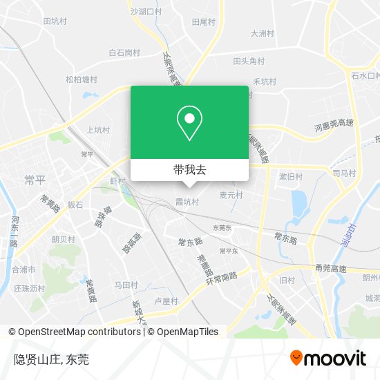 隐贤山庄地图