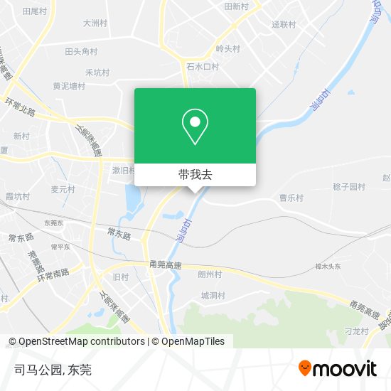 司马公园地图