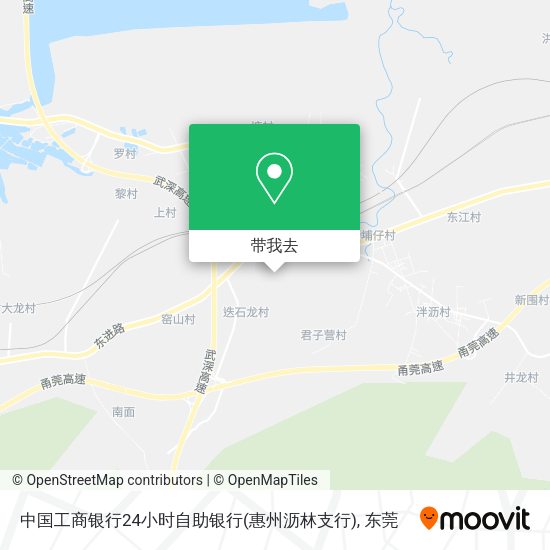 中国工商银行24小时自助银行(惠州沥林支行)地图
