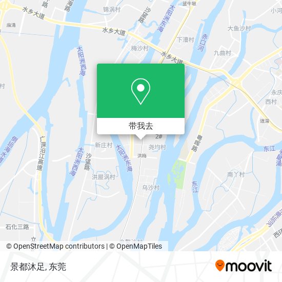 景都沐足地图