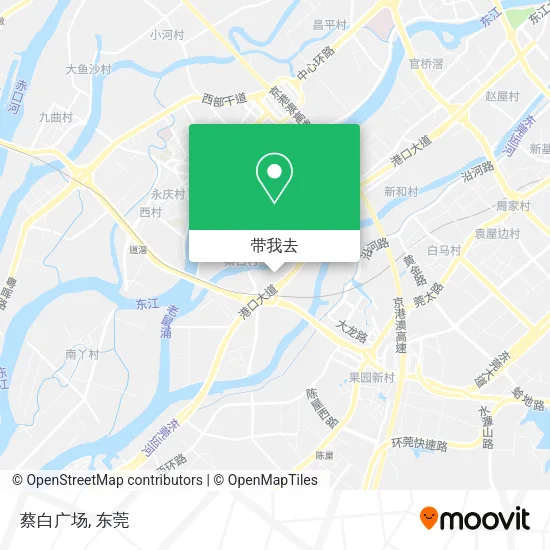 蔡白广场地图