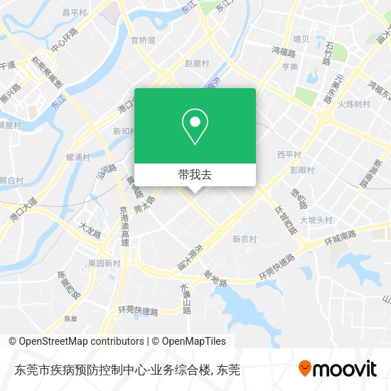 东莞市疾病预防控制中心-业务综合楼地图