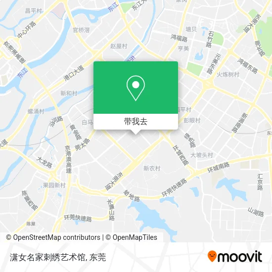 潇女名家刺绣艺术馆地图