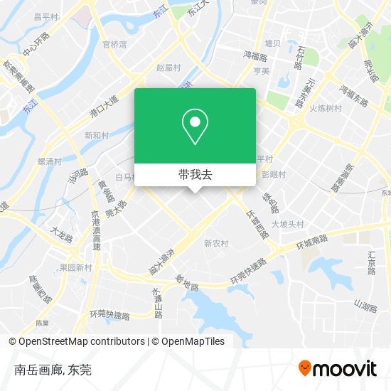 南岳画廊地图