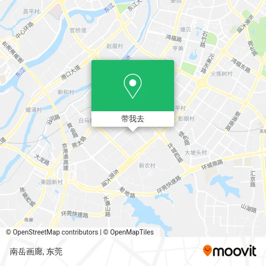 南岳画廊地图