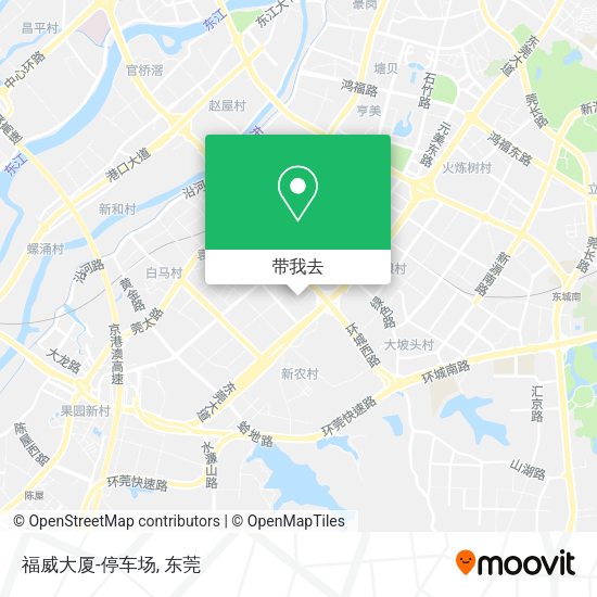 福威大厦-停车场地图