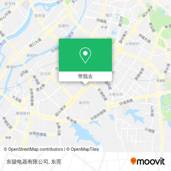 东骏电器有限公司地图