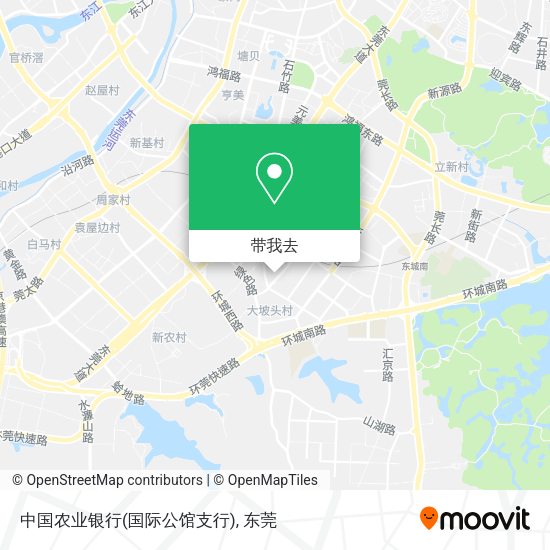 中国农业银行(国际公馆支行)地图