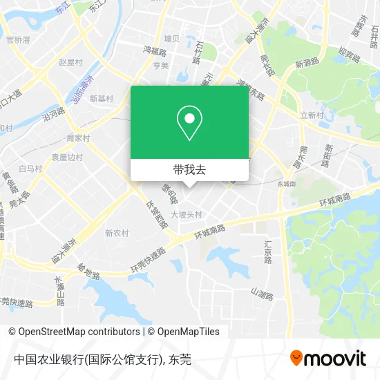 中国农业银行(国际公馆支行)地图