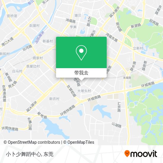 小卜少舞蹈中心地图