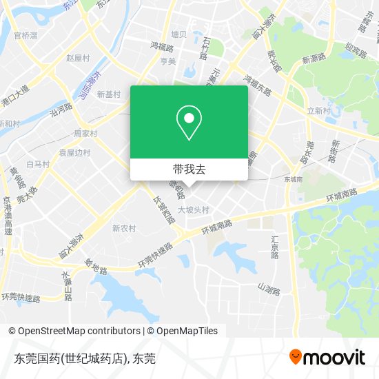 东莞国药(世纪城药店)地图