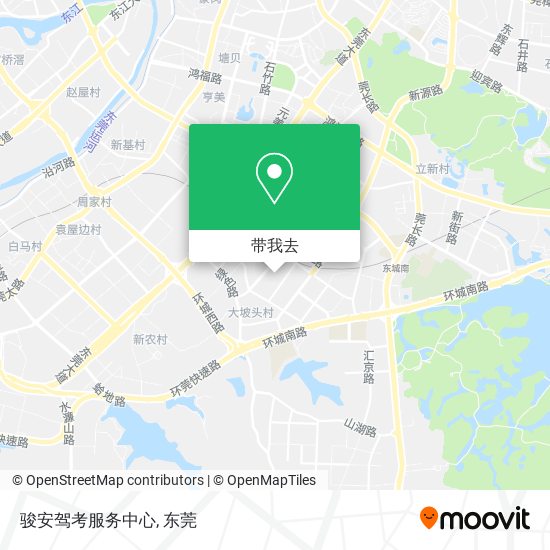 骏安驾考服务中心地图