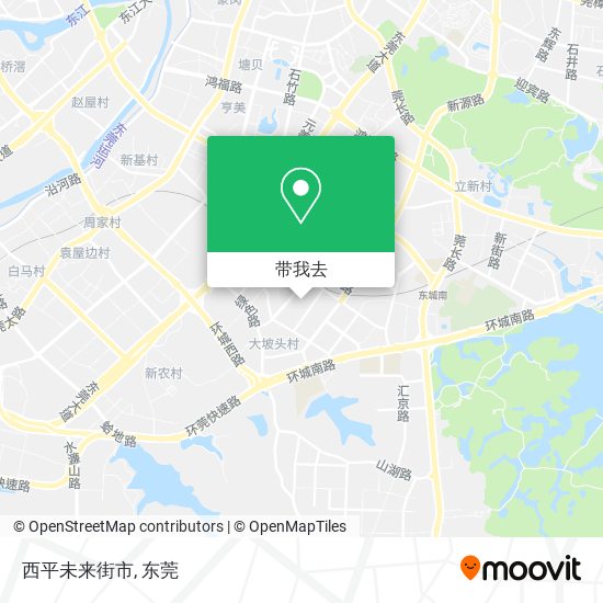 西平未来街市地图