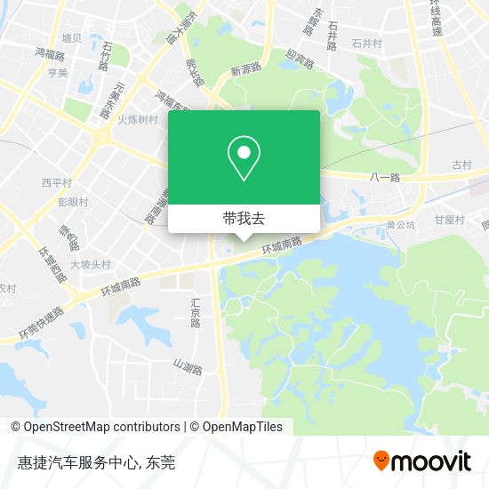 惠捷汽车服务中心地图