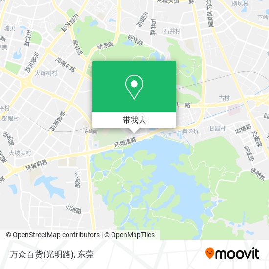 万众百货(光明路)地图